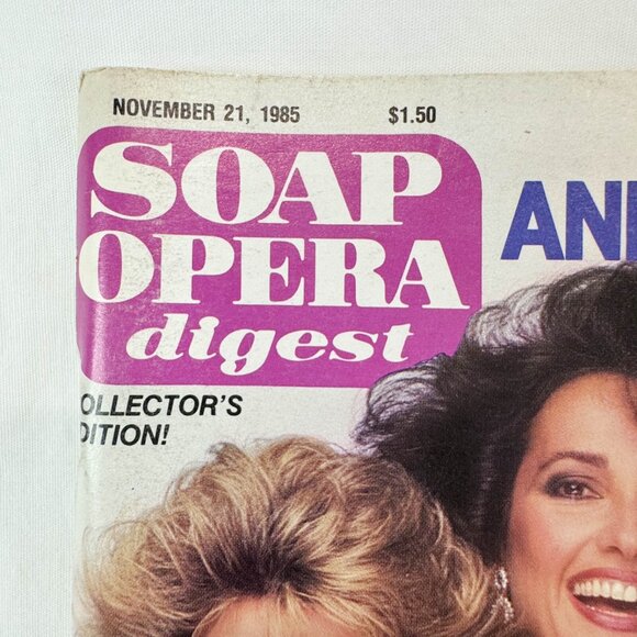 Soap Opera Digest November 21 1985 10th Anniversary Issue Collector's Edition - Picture 2 of 4